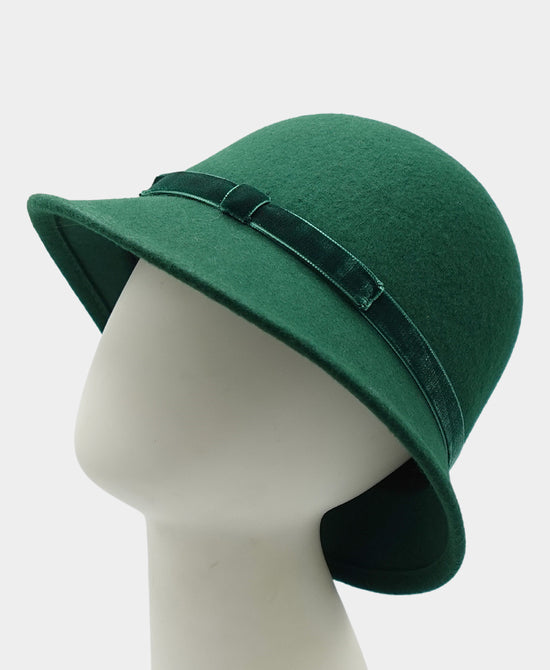 Wool Fedora w/ Velvet Ribbon view 