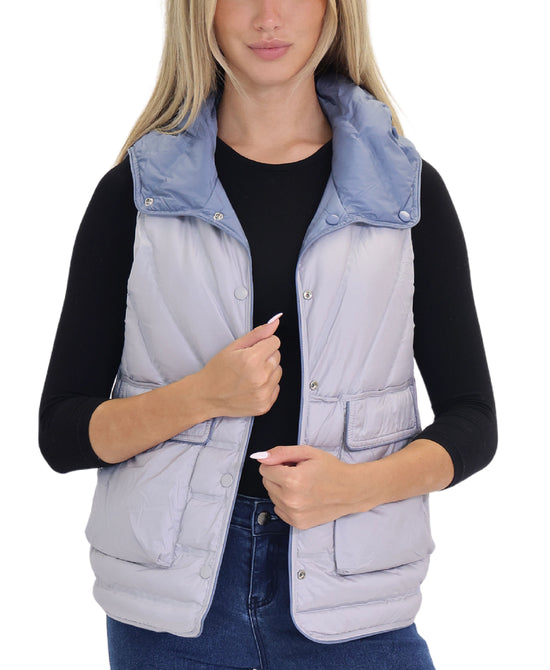 Reversible Down Puffer Vest view 