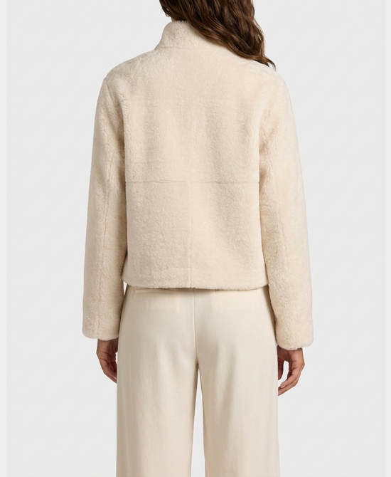 
Shearling Jacket in IVORY view 2