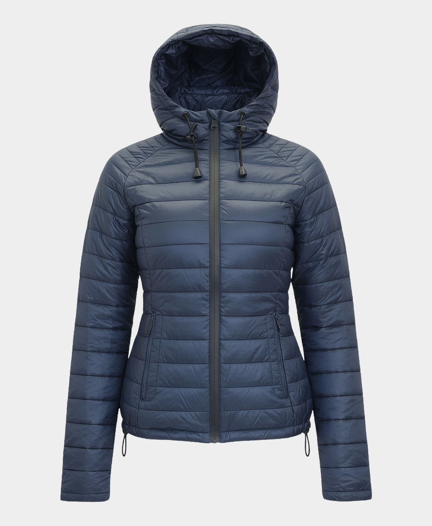 Quilted Puffer Jacket w/ Hood view 3