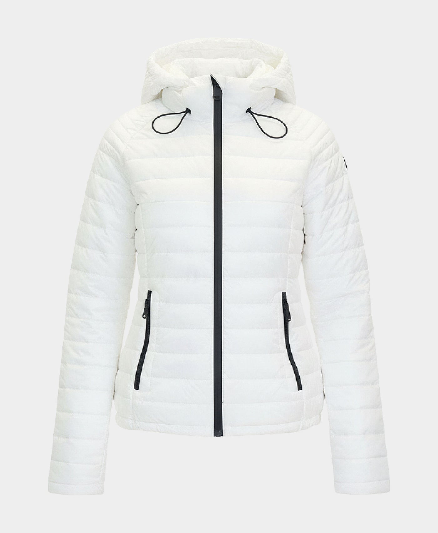 Quilted Puffer Jacket w/ Hood view 3