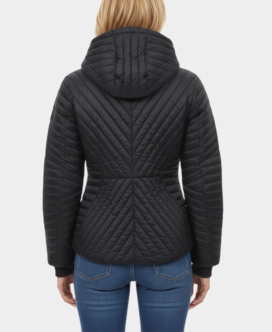 Puffer Jacket w/ Hood view 