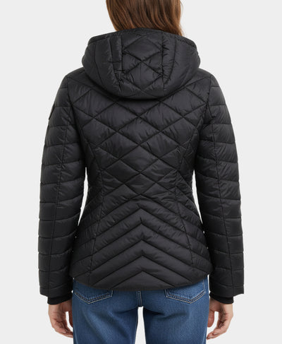 Puffer Jacket w/ Hood image 3