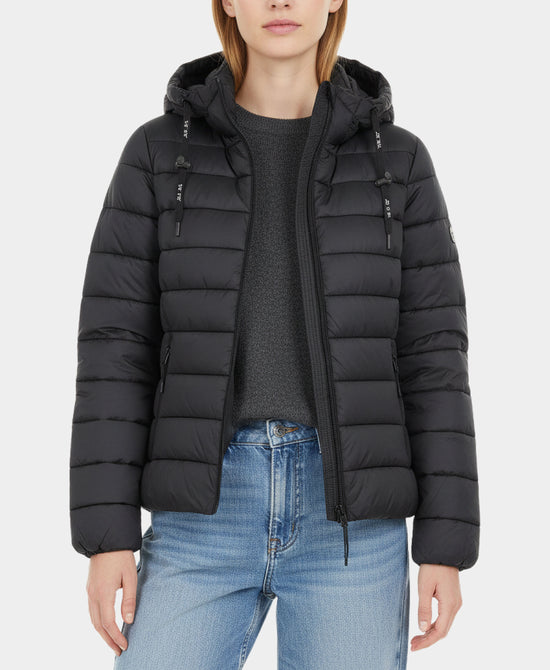 Puffer Jacket w/ Hood view 