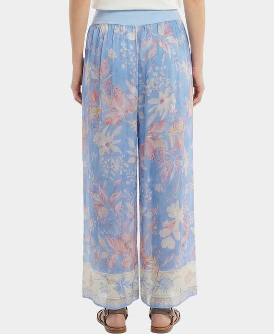 Floral Silk Pants view 2