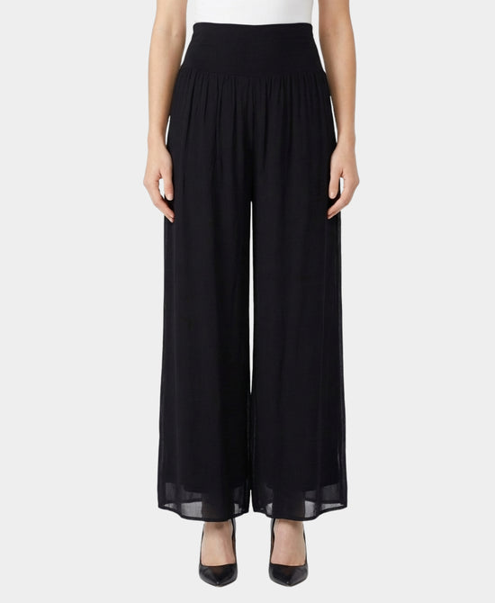 Silk Wide Leg Pants view 1