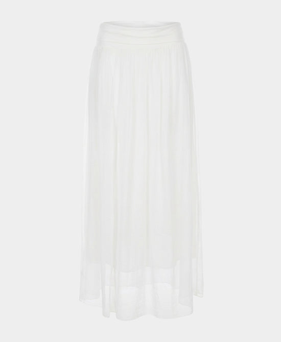 Silk Maxi Skirt view 2