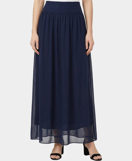Silk Maxi Skirt view 1