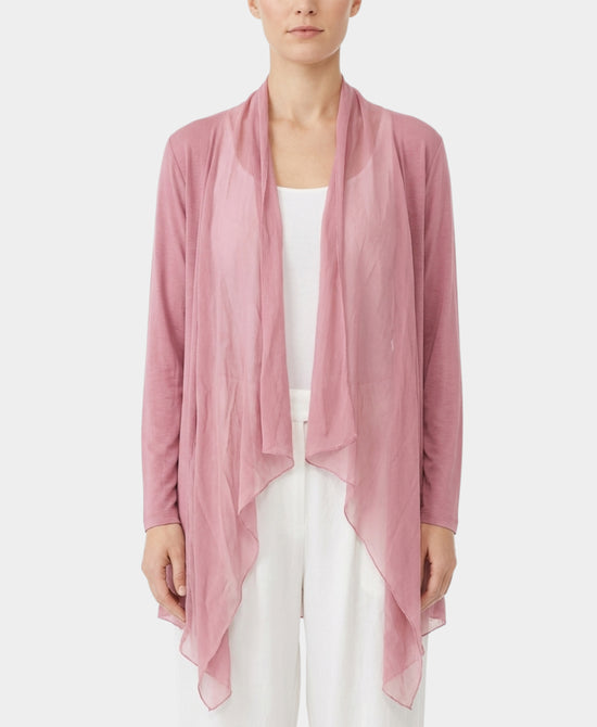 Knit & Silk Open Cardigan view 1