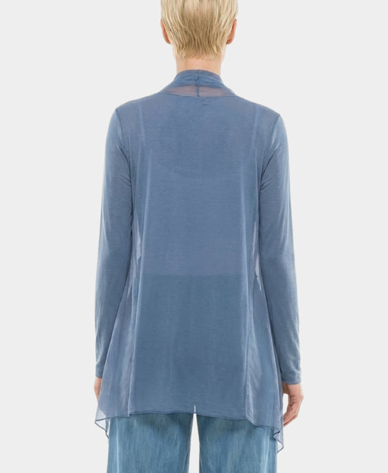 Knit & Silk Open Cardigan view 2