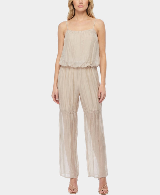 Silk Jumpsuit view 1