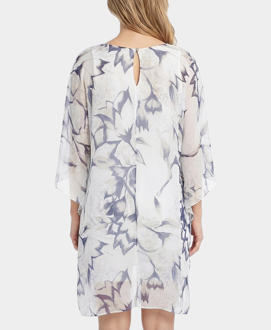 Silk Floral Dress view 2