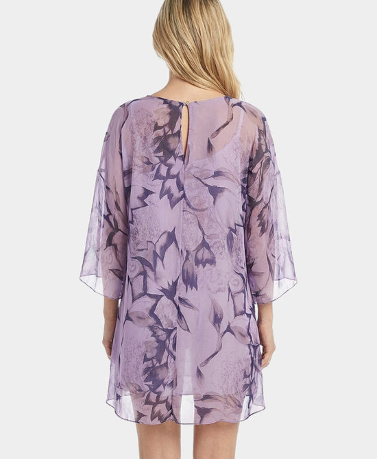 Silk Floral Dress view 2