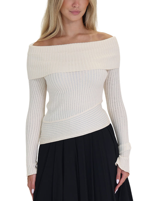 Ribbed Sweater view 