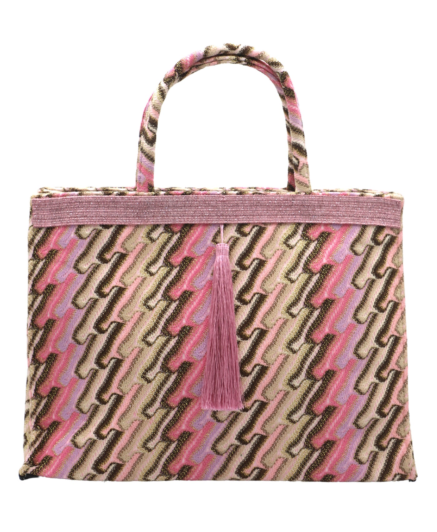 Large Tote Bag w/ Tassel view 1