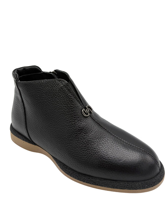 Leather Bootie view 