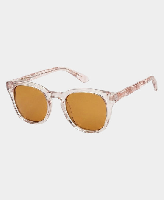 
Transparent Square Sunglasses in LIGHT PINK view 1