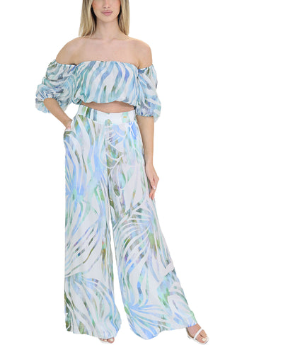 Printed Crop Top image 2