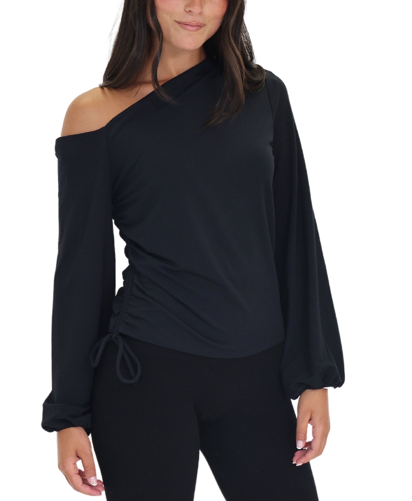 Side Ruched Top view 1