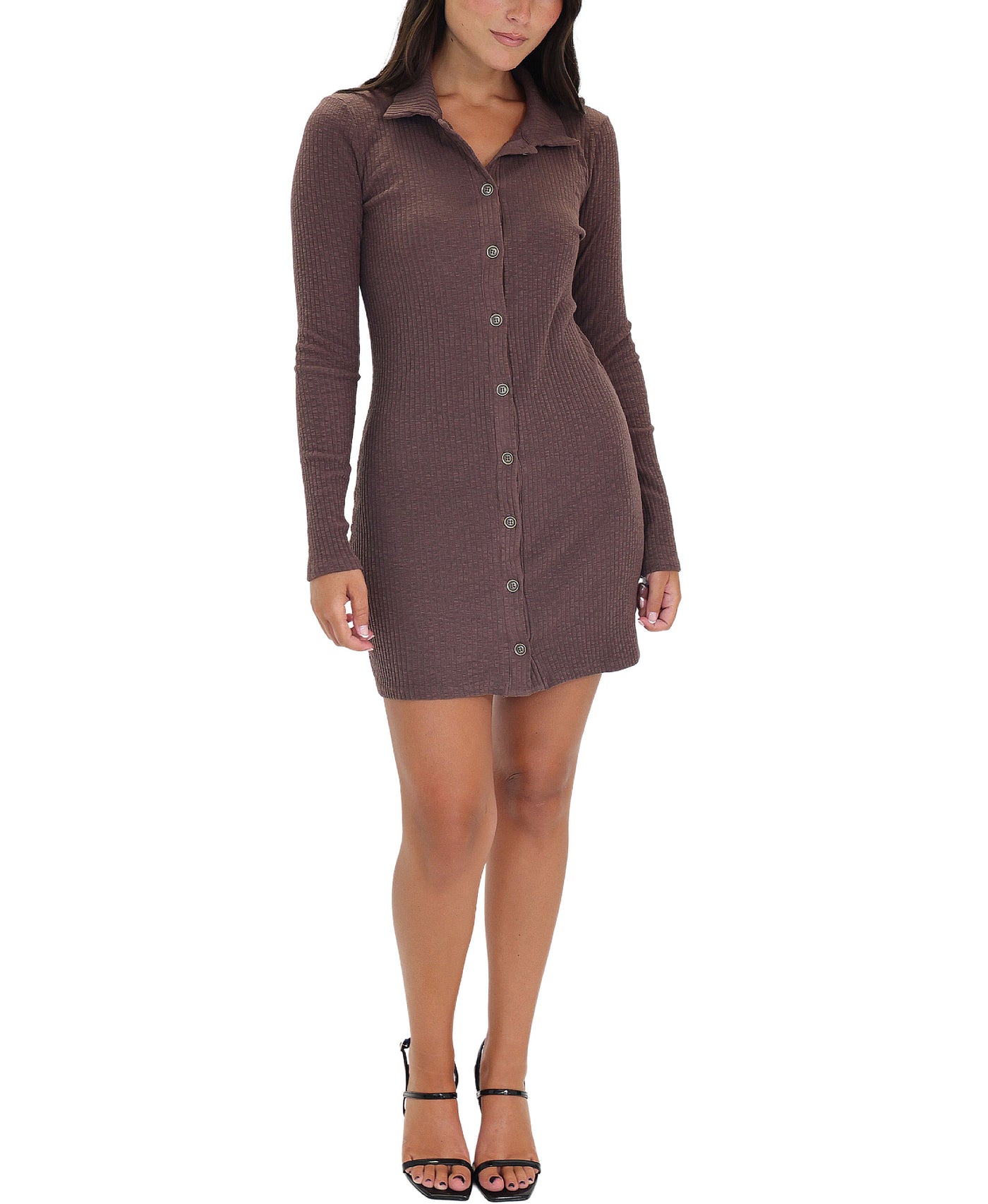 Ribbed Dress view 1