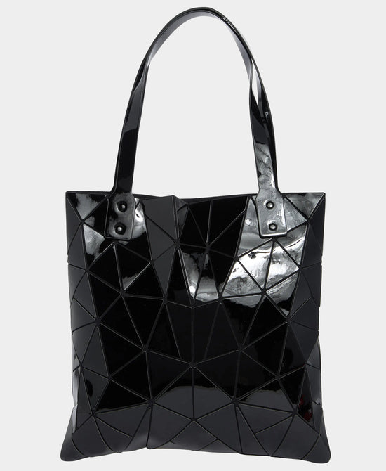 
Geometric Tote Bag in SHINY BLACK view 1