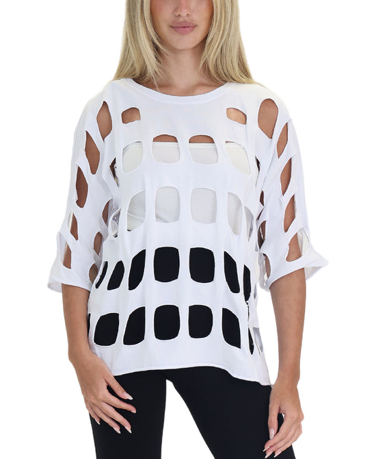 Distressed Top view 