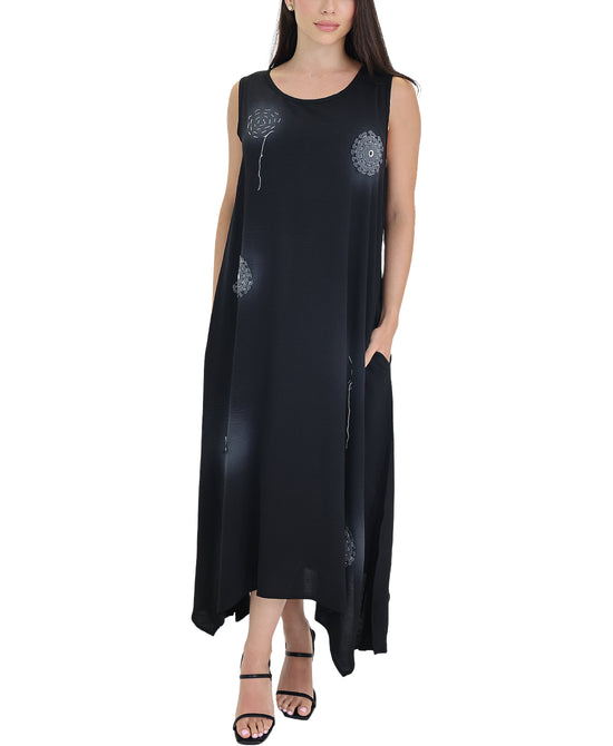 Midi Dress w/ Crochet Detail view 