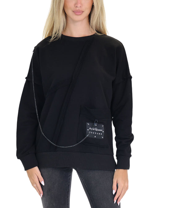 Top w/ Chain & Logo view 