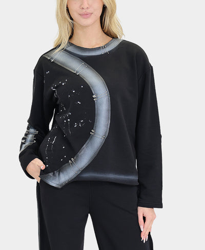 Top w/ Paint Detail & Pins image 1