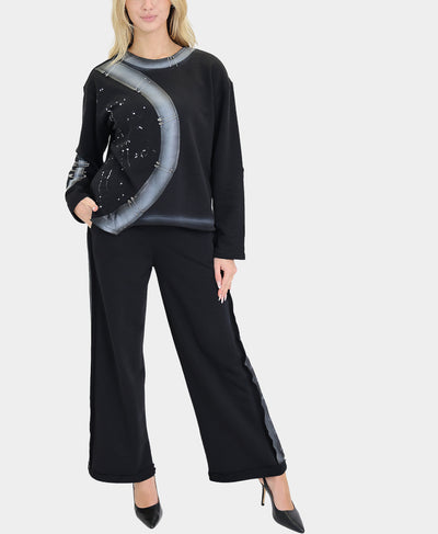 Top w/ Paint Detail & Pins image 2