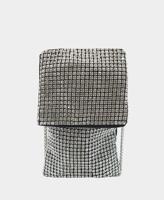 Crystal Cellphone Crossbody Bag view 