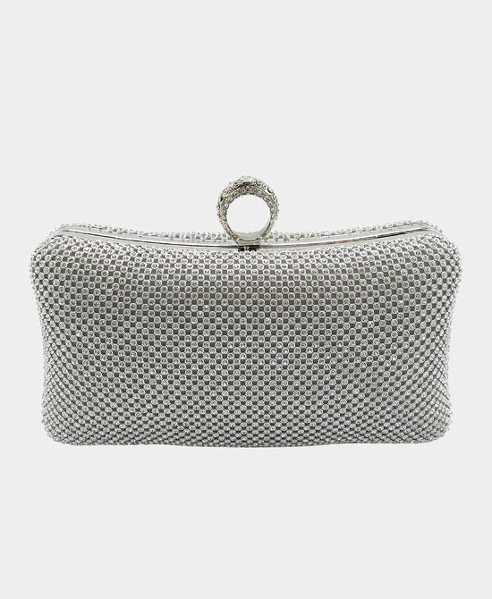 Crystal Evening Clutch Bag view 