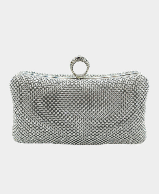 Crystal Evening Clutch Bag view 