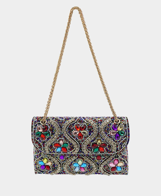 Crystal Beaded Evening Bag view 