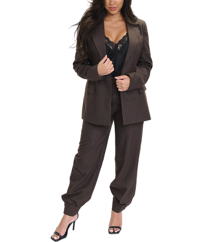Pants w/ Tapered Bottom & Buttons image 2