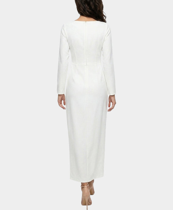 
Solid Maxi Dress in WHITE view 2
