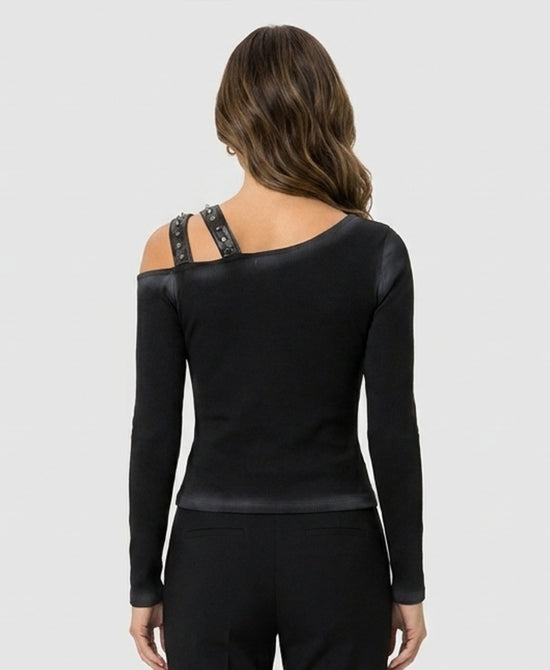 
Off The Shoulder Top in BLACK view 2