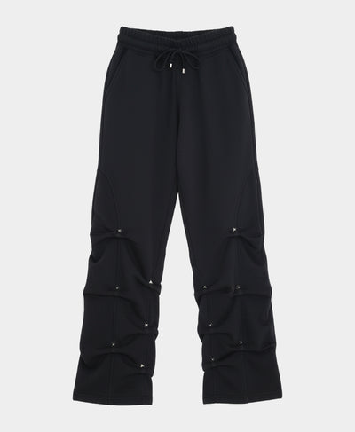 Ruched Sweatpants w/ Studs image 2