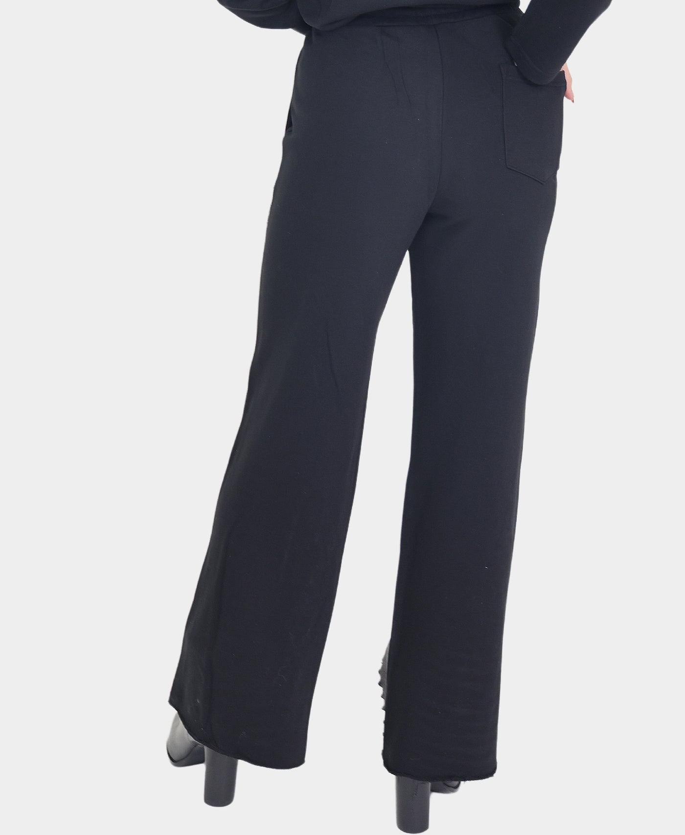 Foil Sweatpants w/ Distressed Detail view 2