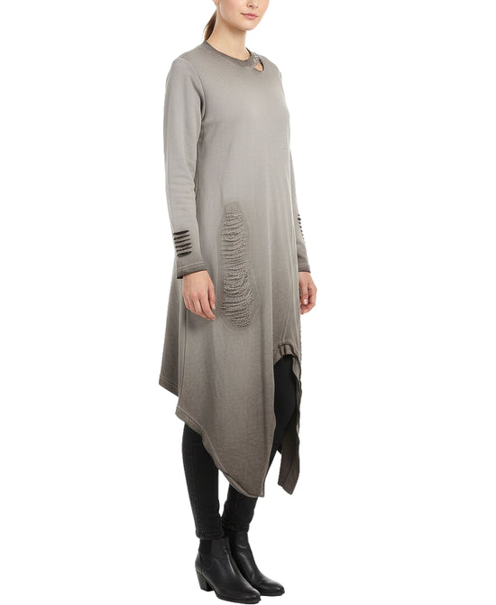 Distressed Hanky Hem Dress view 