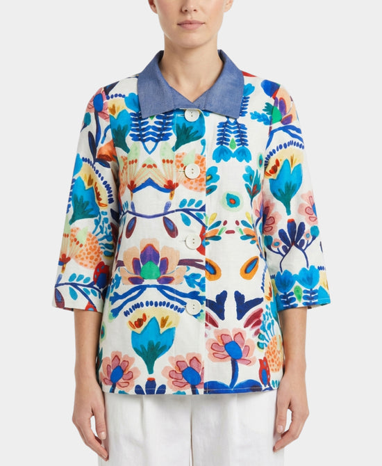 Printed Blouse view 1