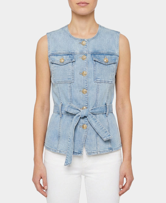 Denim Vest view 1