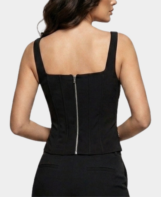 
Corset Top w/ Jewels in BLACK view 2