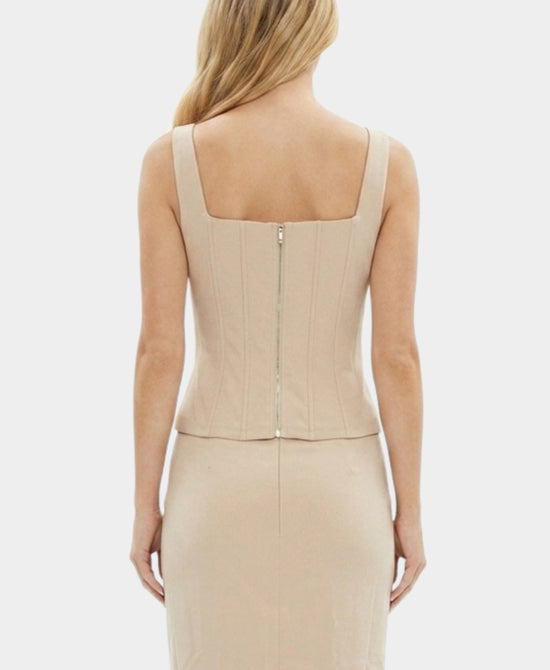 
Corset Top w/ Jewels in CHAMPAGNE view 2