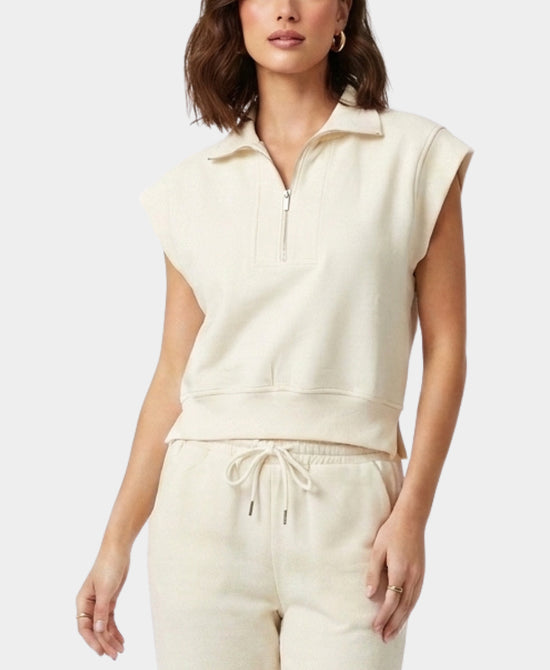 
Top w/ Zipper in IVORY view 1