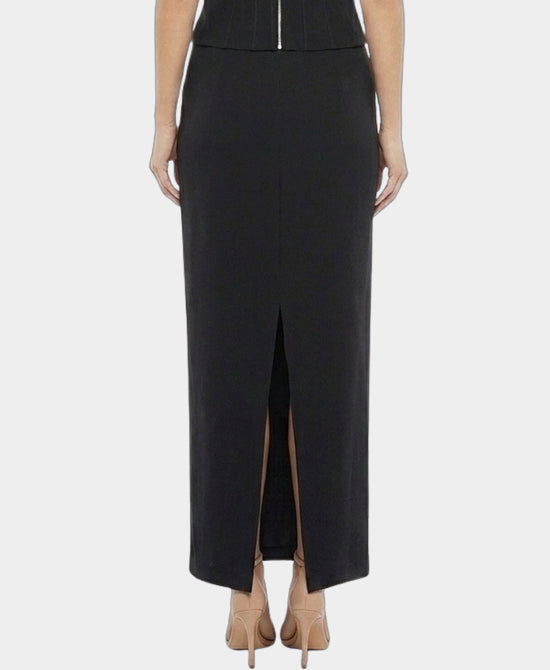 
Maxi Skirt w/ Jewels in BLACK view 2