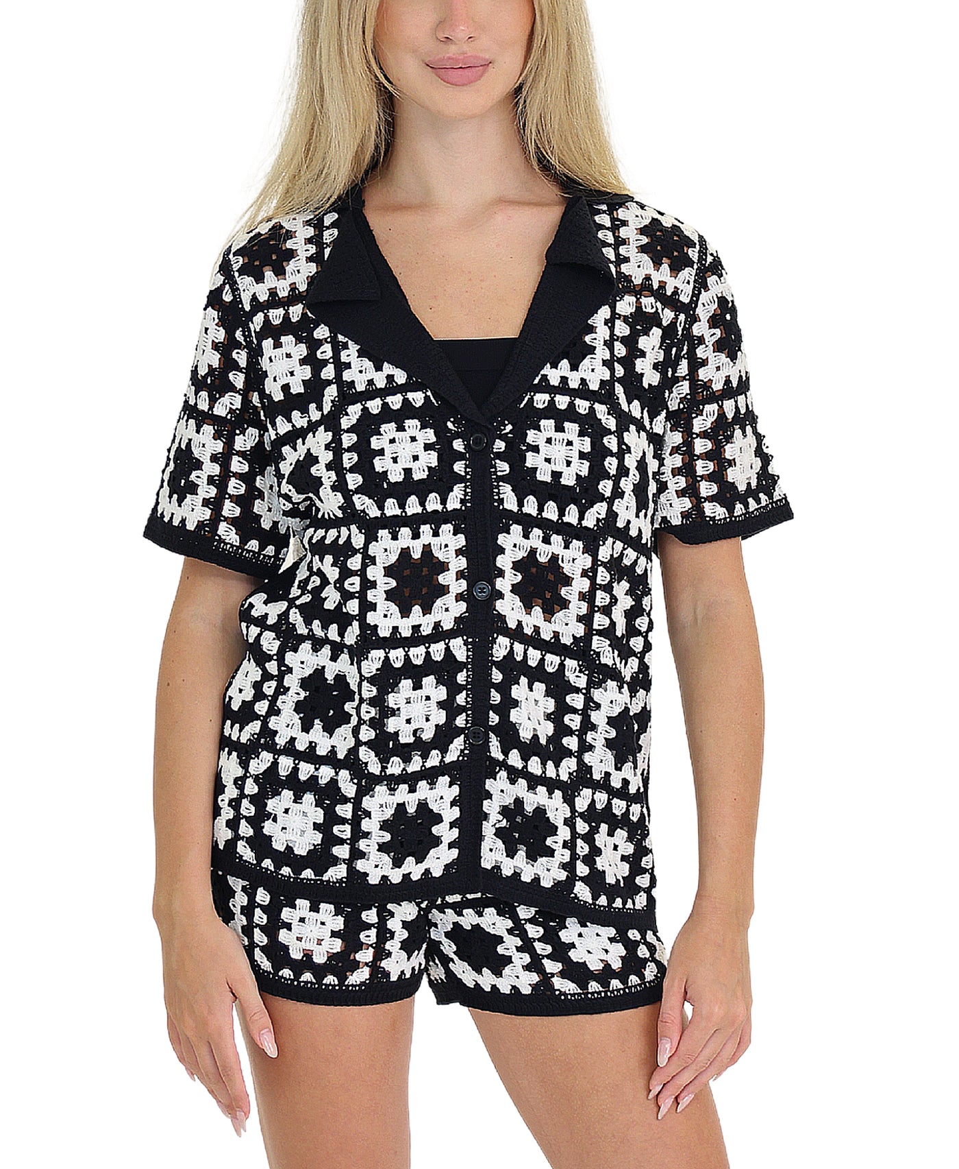 Crochet Granny Square Top