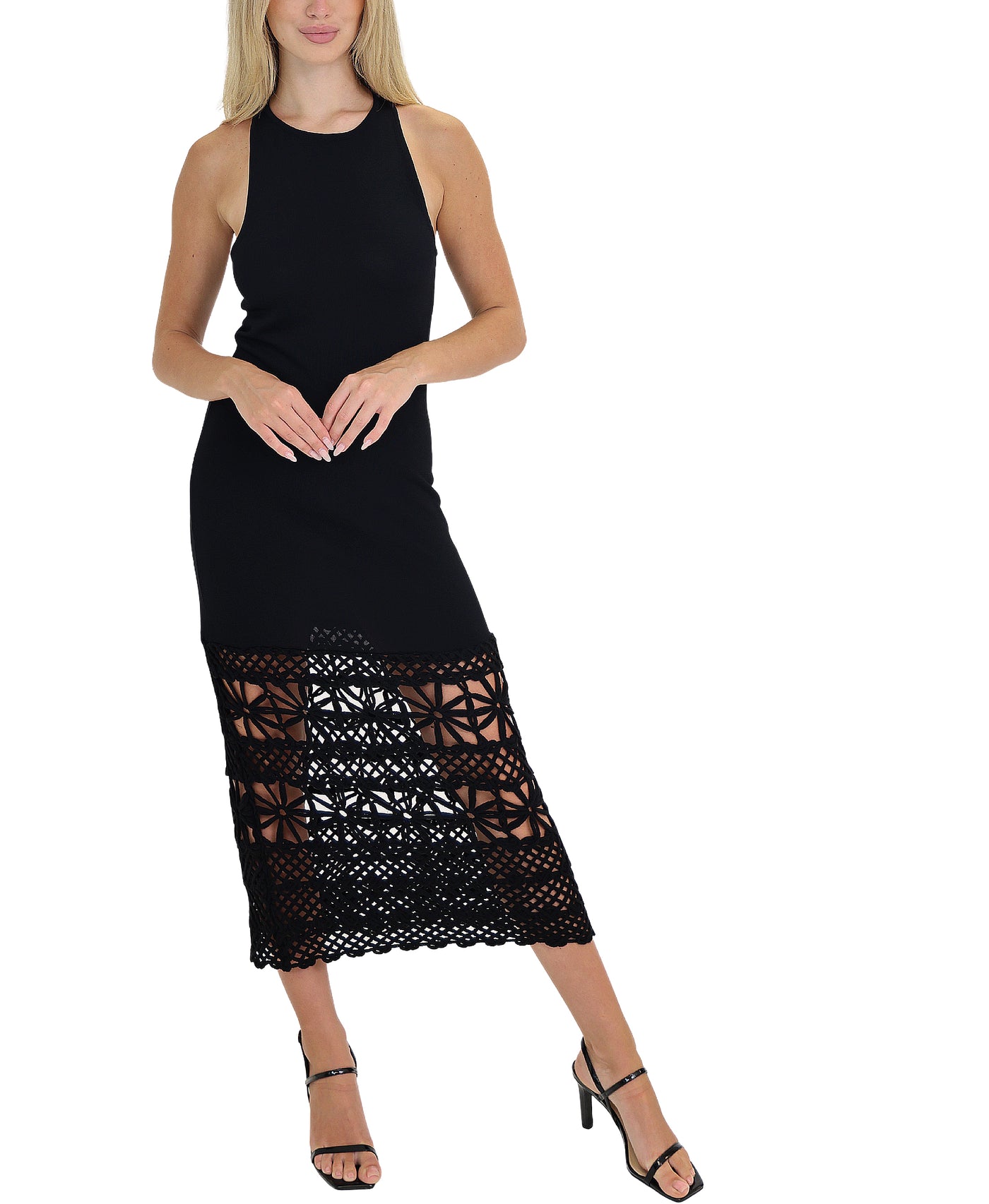 Crochet Knit Dress view 1