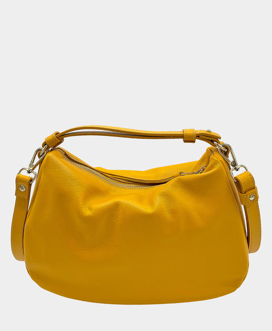 Leather Slouchy Handbag view 