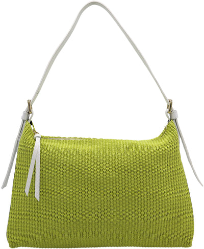 Fabric & Leather Handbag image 1